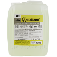 АлмаКлин X01 (5 л) Щелочное моющее средство для санузлов с активным хлором